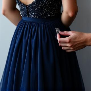 Limpieza profesional vestidos de noche